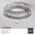 Modern Led Ceiling Lamp Smokey Crystal Pendant Luxury Modern Ceiling Lamp Manufactory